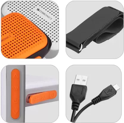 ZEBRONICS Zappy Sporty Wearable Bluetooth Speaker ZEBRONICS Zappy Sporty Wearable Bluetooth Speaker